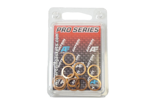 COPPER WASHER SET 10 PCS M10 (10 x 14 x 1.00 mm)