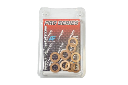 COPPER WASHER SET 10 PCS M8 (8 x 14 x 1.00 mm)