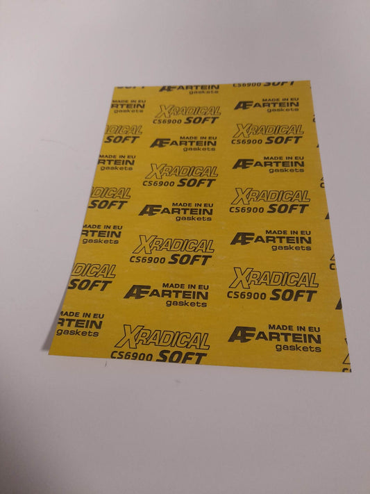 GASKET PAPER SHEET FOR CUTTING GASKETS 140X195X0.80MM (OIL RESISTANT) (HIGH PRESSURE) (EXTRA SOFT)