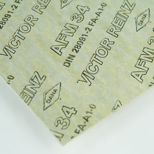 GASKET PAPER SHEET FOR CUTTING GASKETS 140X195X0.60MM (OIL RESISTANT) (HIGH PRESSURE) (HIGH TEMPERATURE)