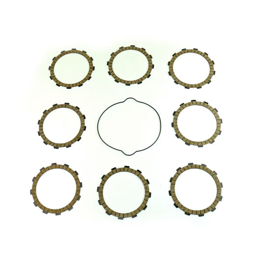 Clutch Plates With Clutch Cover Gasket KTM SX 300 13-16, EXC 300 13-16, XC 300 13-16, TE 300 14-16, EXC 250 13-16, SX 250 13-16, XC 250 13-16, TE 250 14-16, GAS GAS EC 250 21-22, EX 300 21-22, HUSQVARNA TE 250/300 14-16