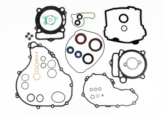 Gasket set KTM SXF 350 16-18, HUSQVARNA FC 350 16-18 (with oil seals), SXF 350 11-12, EXCF 350 12-13, FREERIDE 350 13-16