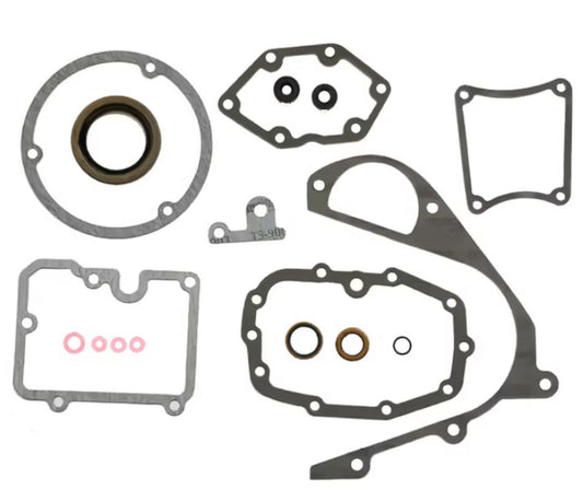Gearbox gasket set with oil seals HARLEY-DAVIDSON SHOVELHEAD (OEM:33031-82)