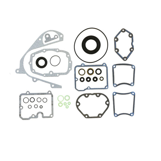 Gearbox gasket set with oil seals HARLEY DAVIDSON EVO 1340 FL/FLT/FX/FXR 4-5 Gears 84-92
