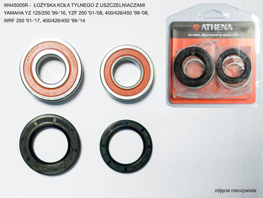 Rear wheel bearings With seals YAMAHA YZF 450 99-08, YZF 400/426 99-08, YZ 125/250 99-16, WRF 450 99-14, WRF 250 01-17, YZF 250 01-08