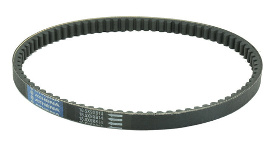 Drive Belt (18,5x9x814) PIAGGIO VESPA PRIMAVERA 50 13-15, TYPHON 50 01-09, NRG 50 98-15, KYMCO DINK 97-04, B&W 125 / 150 03-04, GILERA RUNNER 50 97-00 02-06, APRILIA LEONARDO 125 98-01, SR 50 06-14