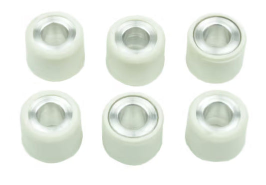 variator roller weights 6 pcs. 15X12 MM 7,5 GR. YAMAHA YW 50, YQ 50, YN 50, YH 50, JOG 50, CW 50, CT 50, CS 50, BWS 50, PIAGGIO GRILLO 50, CIAO 50, BROVO 50, APRILIA SR 50, SONIC 50, SCARABEO 50, GULLIVER 50, AMICO 50