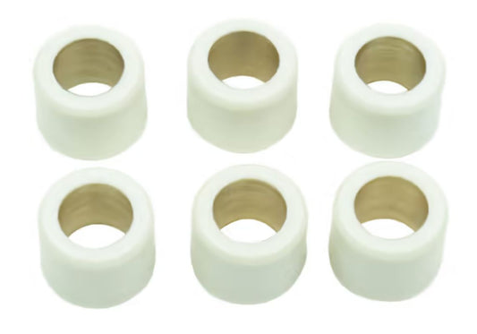 variator roller weights 6 pcs. 16X13 MM 9 GR. YAMAHA BWS 50, JOG 50, YH 50, YM 50, YN 50, YQ 50, YW 50, SUZUKI UX 50, UF 50, AY 50, AP 50, AH 50, PIAGGIO ZIP 50, LIBERTY 50, PEUGEOT LOOXOR 50, ELYSEO 50, KYMCO DINK 50, DJ 50