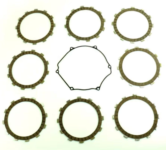 Clutch Plates With Clutch Cover Gasket SUZUKI RMX 450 10-17, RM-Z 450 08-22