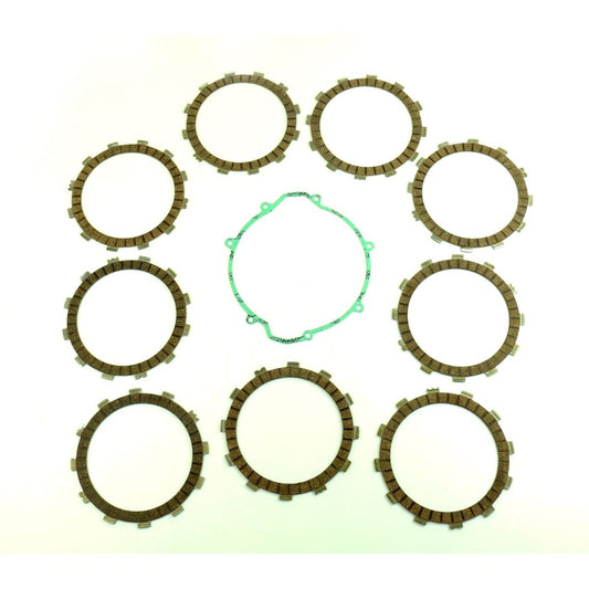 Clutch Plates With Clutch Cover Gasket KTM EGS 360 96-99, SX 360/380 96-02, EXC 300 96-03, SX 250 94-02, EGS 250 96-99, EXC 250 96-03