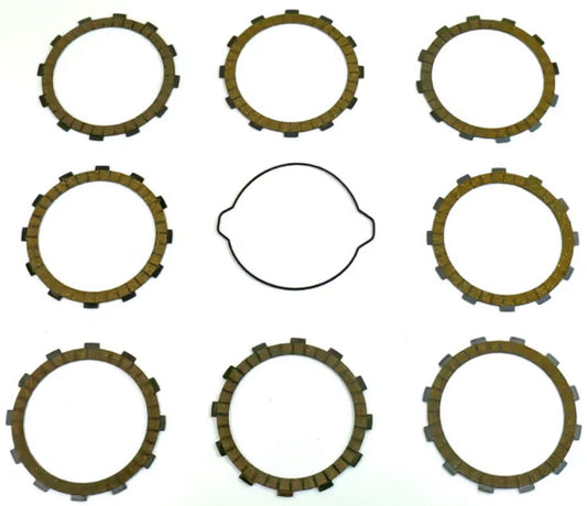 Clutch Plates With Clutch Cover Gasket KTM SX 250 17-22, EXC 300 17-22, EXC 250 17-22, TE 300 17-22, TE 250 17-22, GAS GAS EC 250 21-22, EX 300 21-22, HUSQVARNA TE 250/300 17-22
