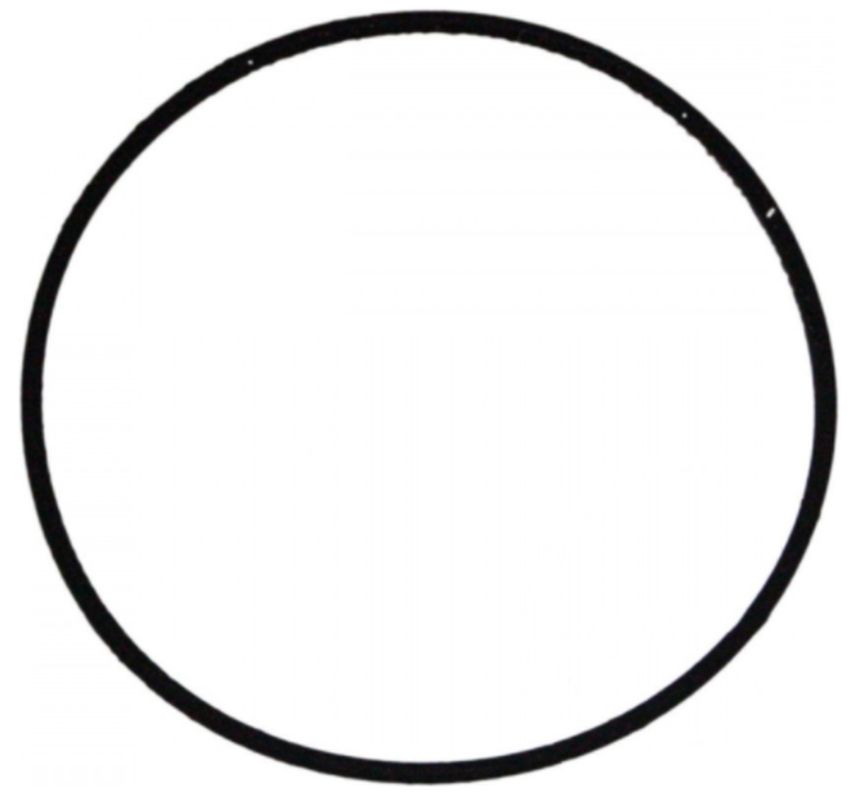 Cylinder head gasket (O-RING), KTM SX 65 01-08, SX 50 02-08 (FKM 70SH D.53.67 X 1,78) (MNIEJSZY Internal)