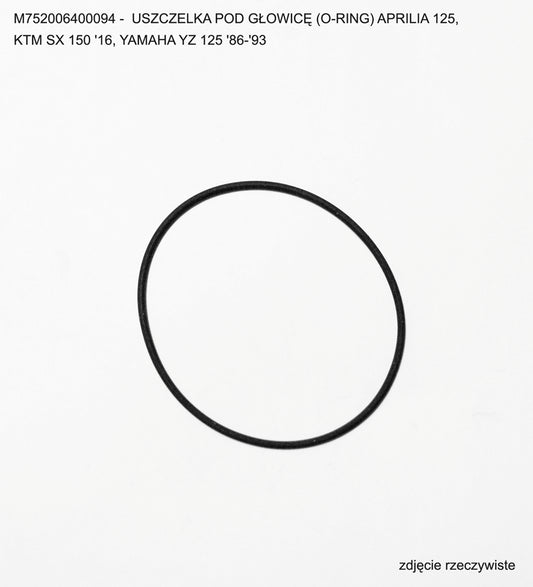 Cylinder head gasket (O-RING) APRILIA 125, KTM SX 150 16, YAMAHA YZ 125 86-93