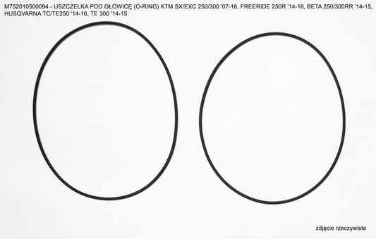 Cylinder head gasket (O-RING) External KTM SX/EXC 250/300 07-21, TPI 250/300 18-21, FREERIDE 250R 14-17, BETA 250/300RR 14-17 XTRAINER, HUSQVARNA TC/TE250 14-17, TE300 14-19