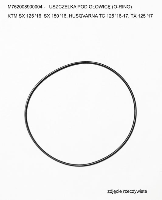 Cylinder head gasket (O-RING) KTM SX 125 16-24, SX 150 16-22, HUSQVARNA TC 125 16-24, TX 125 17-19, TE 125 17-24