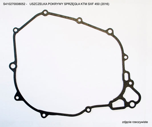 Clutch cover gasket KTM SXF 450 16-20, EXC500F 20, EXC450F 20-22, HUSQVARNA FE501 20-22, FE450 20-22