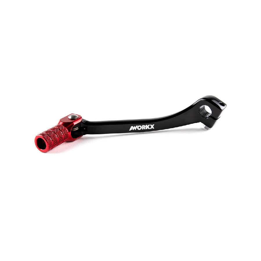 Shift lever Honda CRF250 2018–, CRF450 2017–, black (red tip)