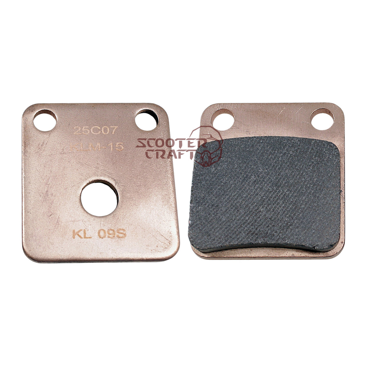 Front brake pads QJMotor SFA 300, genuine