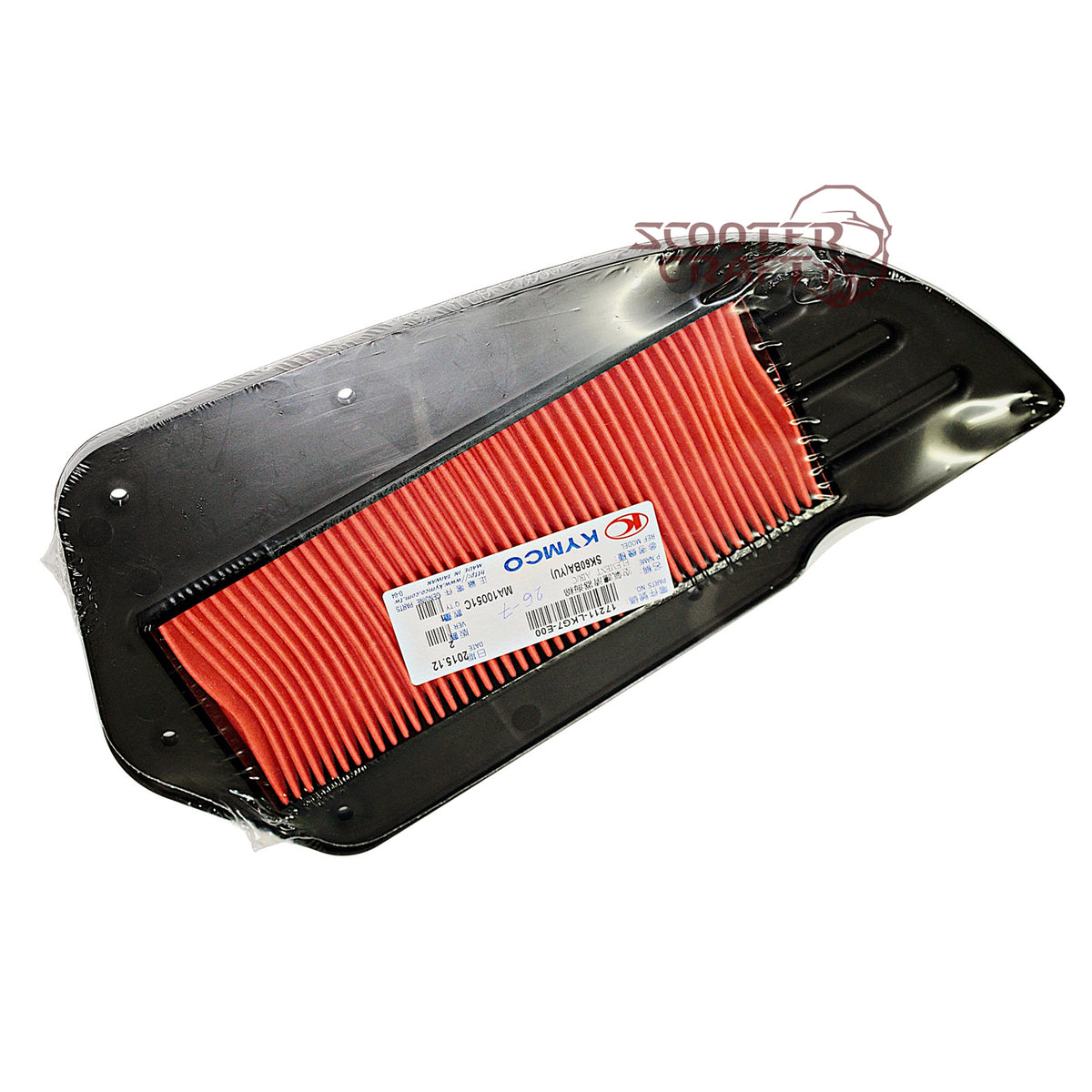 Air filter Kymco K-XCT 125, K-XCT 300, genuine 17211-LKG7-E00