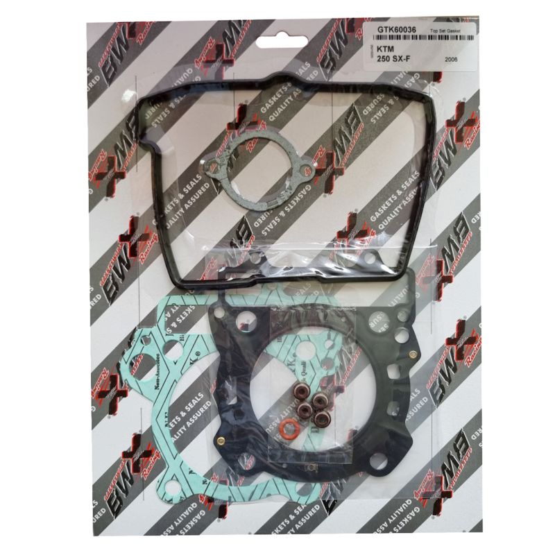 TOP-END GASKET SET HUSQVARNA FE/FC 250 14-16, KTM SX 250F 06-12, EXCF 250 07-13 (SXF250) (810011)