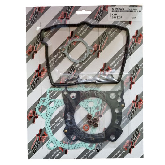 TOP-END GASKET SET HUSQVARNA FE/FC 250 14-16, KTM SX 250F 06-12, EXCF 250 07-13 (SXF250) (810011)