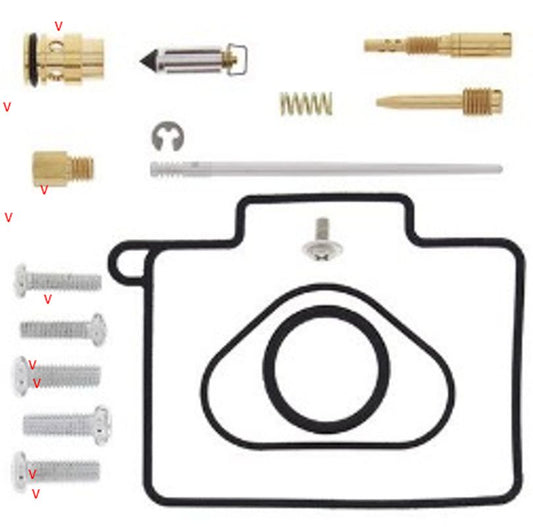 CARBURETOR REPAIR KIT HONDA CR 125R 02 (26-1183)