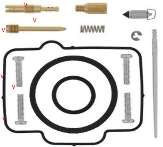 CARBURETOR REPAIR KIT HONDA CR 250R 00 (26-1166)