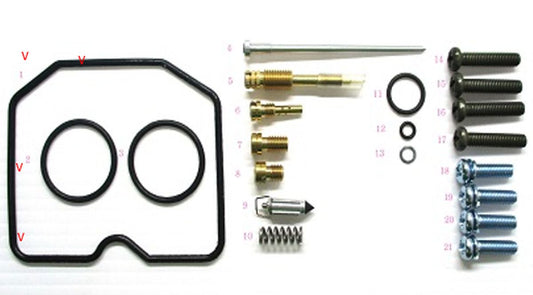 CARBURETOR REPAIR KIT KAWASAKI KLF 300C BAYOU 89-96 (26-1226)