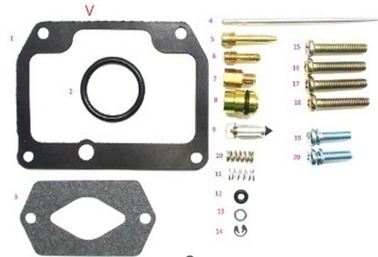 CARBURETOR REPAIR KIT SUZUKI RM 80 86-95 (26-1115)