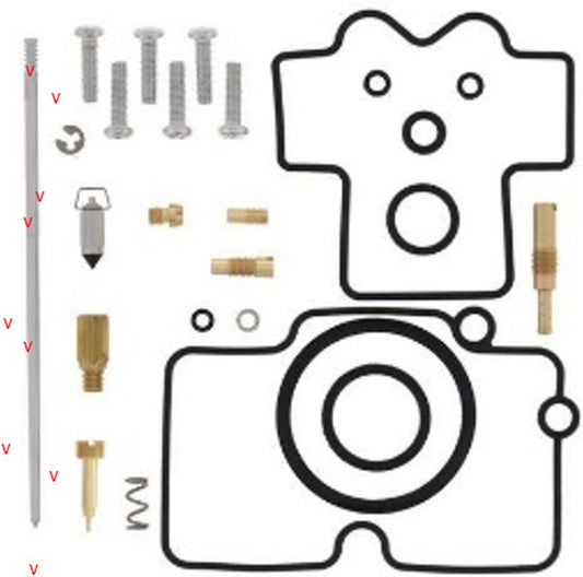 CARBURETOR REPAIR KIT YAMAHA YZ 450F 07-09 (26-1270)