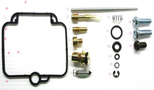CARBURETOR REPAIR KIT YAMAHA YFM GRIZZLY 98-00 (26-1371)