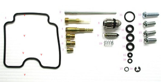 CARBURETOR REPAIR KIT YAMAHA YFM 350 RAPTOR 04-13 (26-1263)