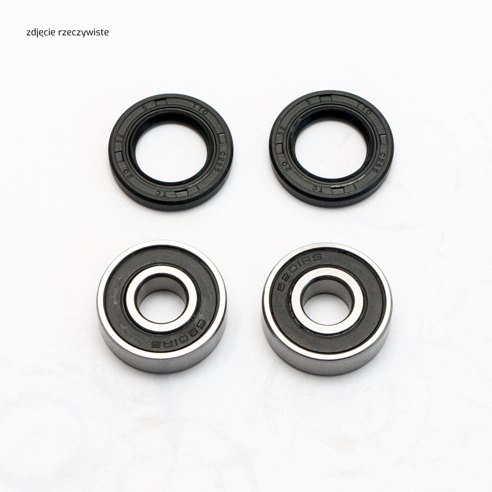 FRONT WHEEL BEARINGS WITH SEALS YAMAHA TTR50 06-17, YZ80/85 93-18 (25-1025)