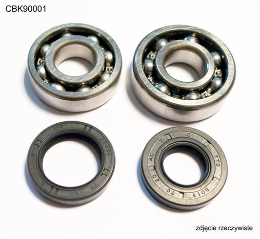 CRANKSHAFT BEARINGS WITH SEALS YAMAHA YZ 80/85 93-18 (NTN) (MADE IN JAPAN) (24-1023)