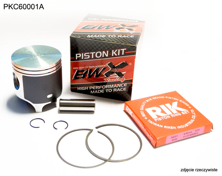 PISTON KTM (2T) EXC 200 98-16 (63.94MM) WITH RIK PISTON RINGS (2 PCS)