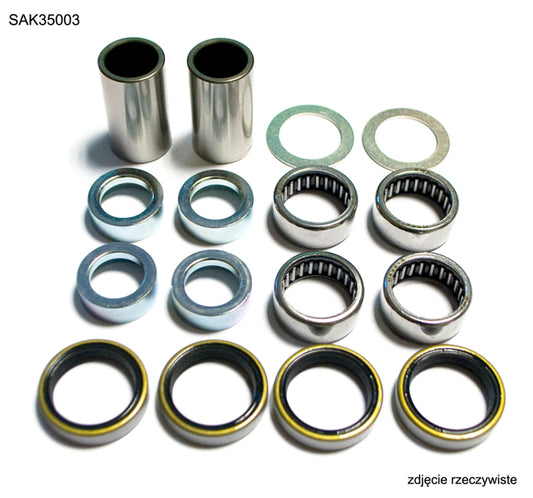 SWINGARM REPAIR KIT KTM HUSQVARNA 16-19, BETA RR, TC/FC 16-23, FE/TE 17-23, SX/SXF 16-22, EXC/EXCF 17-23, HUSABERG 390/450 09-11 (28-1125) (BUSHINGS 17x22x39MM-2PCS, BEARINGS 22x28x12MM-4PCS)