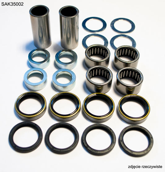 SWINGARM REPAIR KIT KTM HUSQVARNA TE/FE 11-16, HUSABERG TE/FE 11-14, SX/SXF 04-15, EXC/EXCF 04-16 (28-1168) (BUSHINGS 17X22X48MM-2PCS, BEARINGS 22X28X16MM-4PCS)