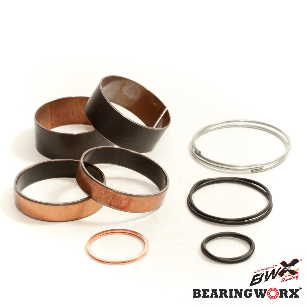 FRONT FORK BUSHING (SLEEVE) KIT KTM SX/SXF/XC/XCF 250 05-07, EXC 125 05-09, SX 125 05-07 (38-6054) (=FBK60003)