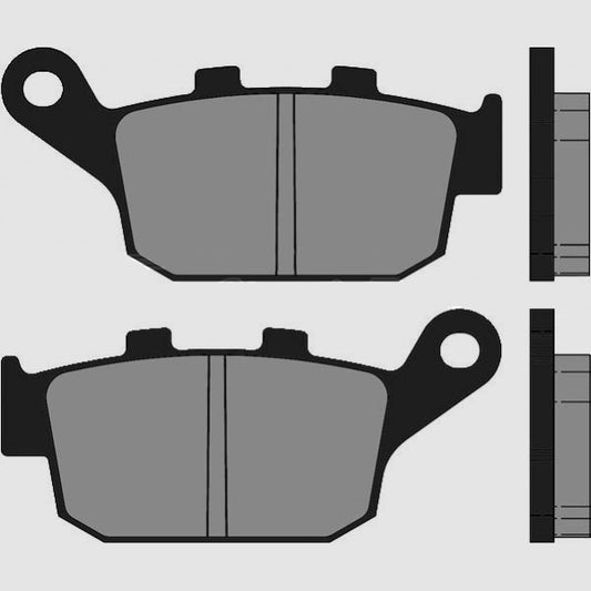 BRAKE PADS KH140 SINTERED METALLIC (GOLD) REAR (HONDA, KAWASAKI, TRIUMPH, YAMAHA XJ6, XSR70) (FT 4073)