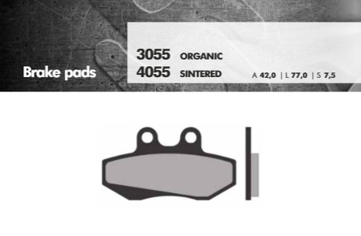BRAKE PADS KH167 SINTERED METALLIC (GOLD) (FT 4055)