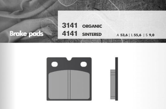 BRAKE PADS KH18 FRONT (BMW K75/100/1100/1200, R45/65/80/100) (FT 3141)