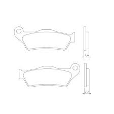 BRAKE PADS KH181 SINTERED METALLIC (GOLD) BREMBO FRONT KTM (FT 4027)