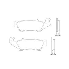 BRAKE PADS KH185 SINTERED METALLIC (GOLD) (FT 4050)