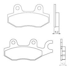 BRAKE PADS KH197 SINTERED METALLIC (GOLD) (FT 4021)