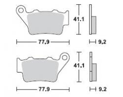 BRAKE PADS KH208 / KH213 (ORGANIC)