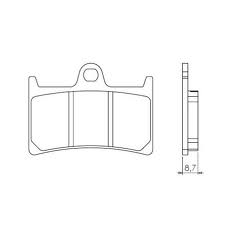 BRAKE PADS KH252 / KH380 CERAMIC (FT 5094)
