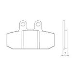 BRAKE PADS KH256 / KH113 SINTERED METALLIC (GOLD) (FT 4026)