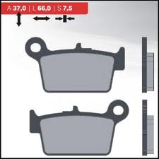 BRAKE PADS KH367 SINTERED METALLIC (GOLD) (FT 4101)