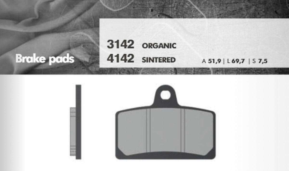 BRAKE PADS KH399 FRONT (FT 3142)