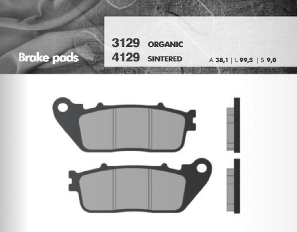 BRAKE PADS KH488 (FT 3129)